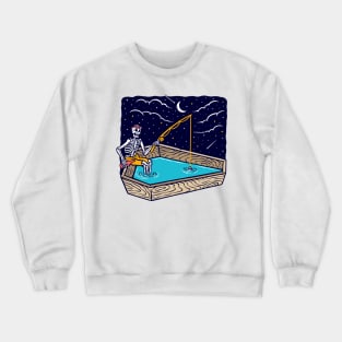 Death won’t stop me from hanging out Crewneck Sweatshirt